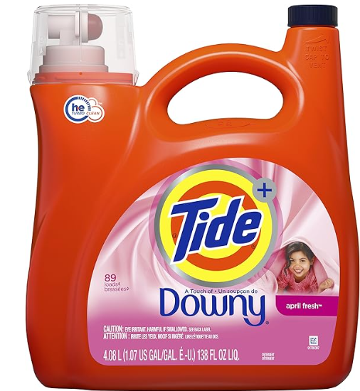 DETERGENTE TIDE 4,43LT+DOWNY APRIL FRESH LIQ