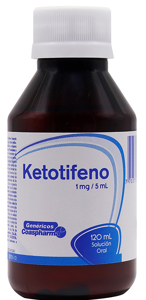 KETOTIFENO JARABE 120ML COASPHARMA