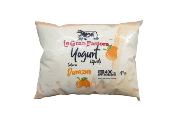 YOGURT LIQUIDO GRAN PASTORA 400ML DURAZNO