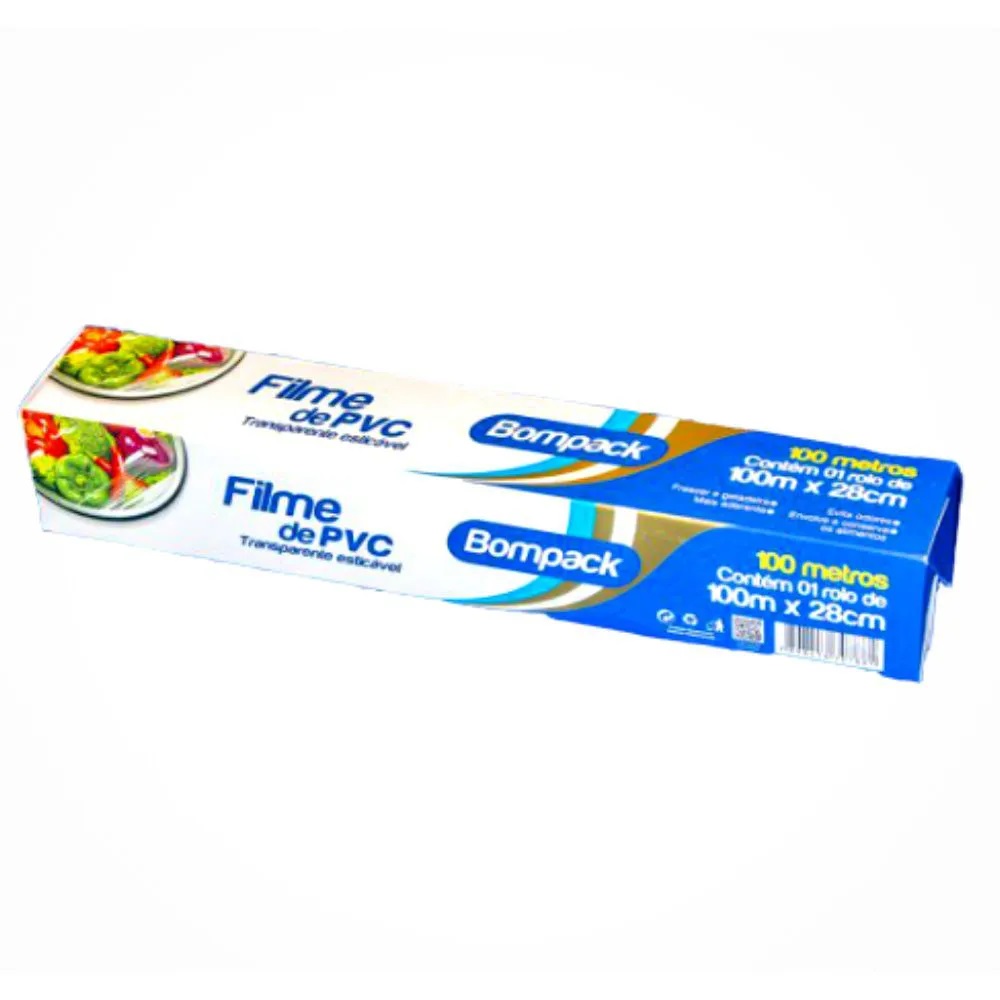 PLASTICO BOMPACK 100MTS X 28CM FILME