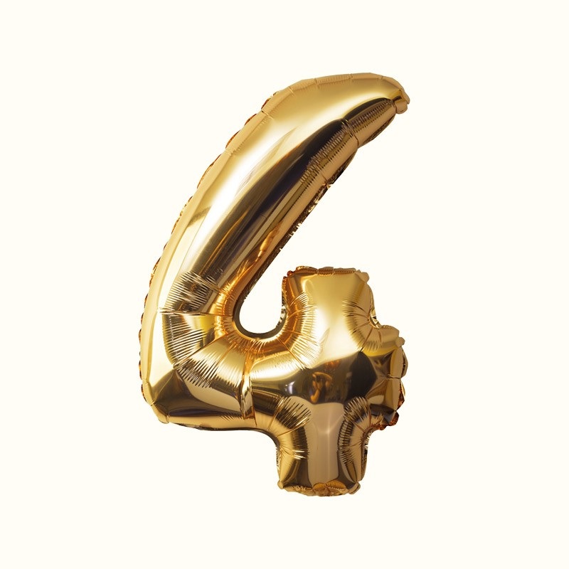 GLOBOS NUMEROS DECORATIVOS PARA FIESTA