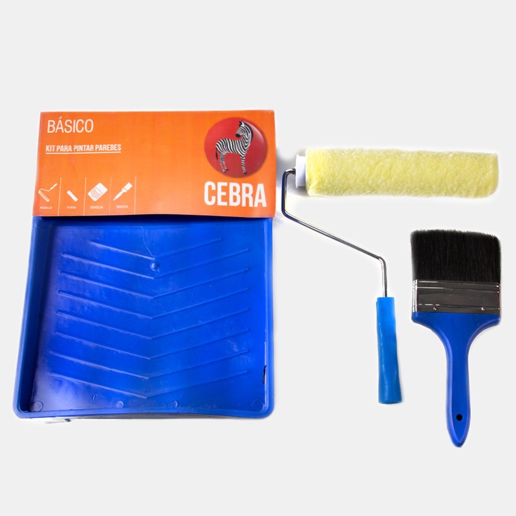 KIT PARA PINTAR CEBRA BASICO