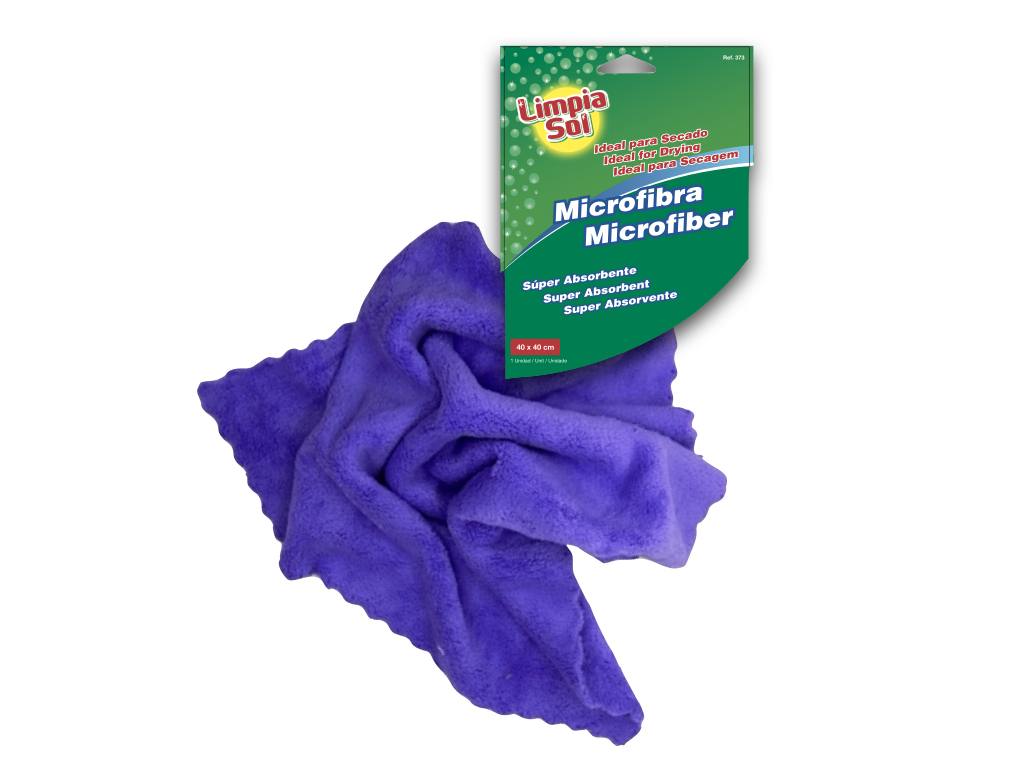 PANO LIMPIA SOL 40X40 MICROFIBRA
