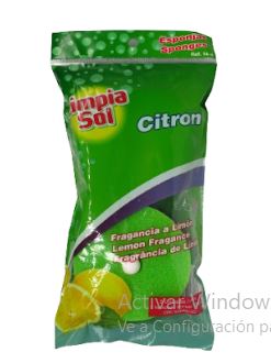 ESPONJA LIMPIA SOL CITRON