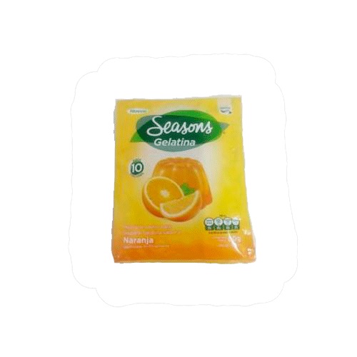 GELATINA SEASONS 80GR NARANJA