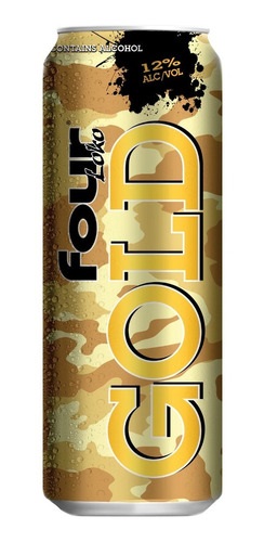 BEBIDA FOUR LOKO 473ML GOLD 12%ALCOHOL