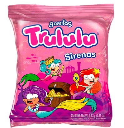 GOMITAS TRULULU 88GR SIRENAS