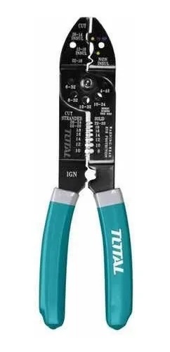 ALICATE PELA CABLES TOTAL 8" 215MM