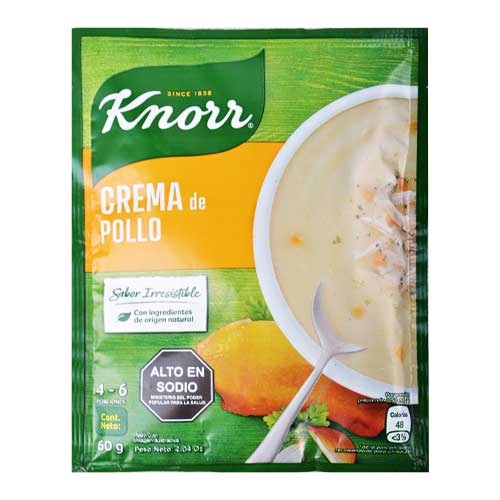 CREMA KNORR 60GR DE POLLO