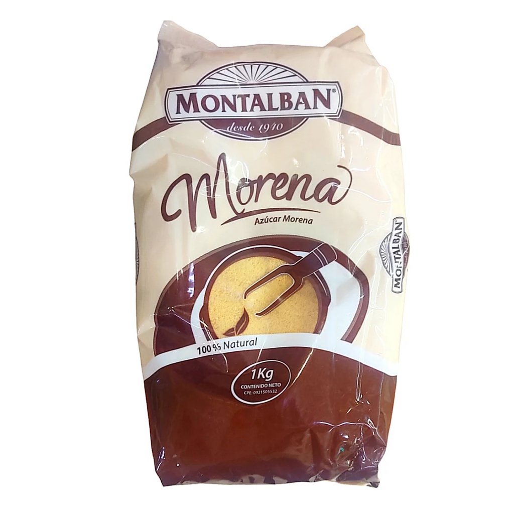 AZUCAR MONTALBAN 1KG MORENA