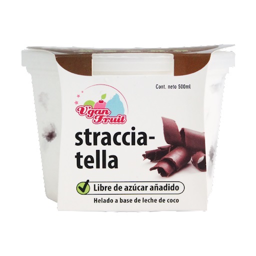 HELADO VGAN FRUIT 500ML STRACCIATELLA