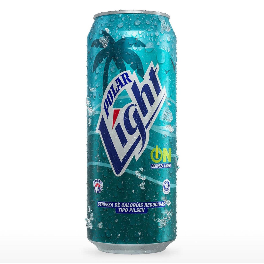 CERVEZA POLAR 355ML LIGHT LATA SLEEK