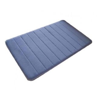 ALFOMBRA DE BAÑO 40X60CM AZUL MARINO MEMORY FOAM