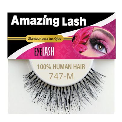 PESTAÑAS POSTIZAS AMAZING LASH 747M CORRIDAS