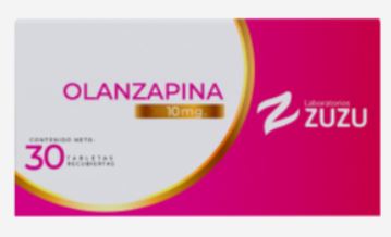 OLANZAPINA 10MG X 30 COMPRIMIDOS ZUZU