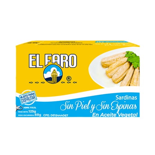 MOUSSE SARDINA EL FARO 110GR