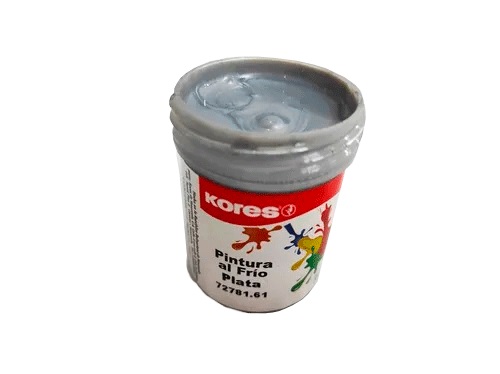 PINTURA AL FRIO KORES METALIZADO PLATA