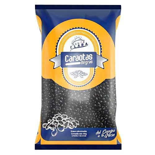 CARAOTAS NEGRAS SANTA CLARA 400GR