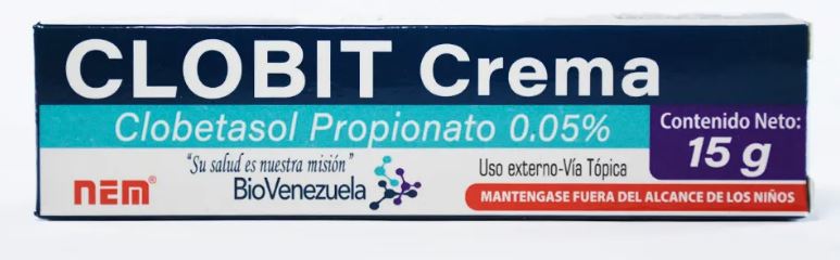 CLOBIT CREMA 0,05% X 15G  BIOVENEZUELA