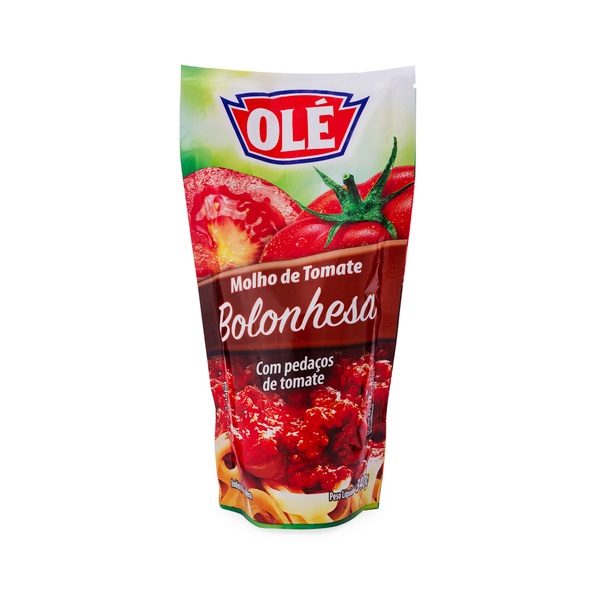 SALSA OLE 340GR PARA PASTAS BOLONESA POUCH