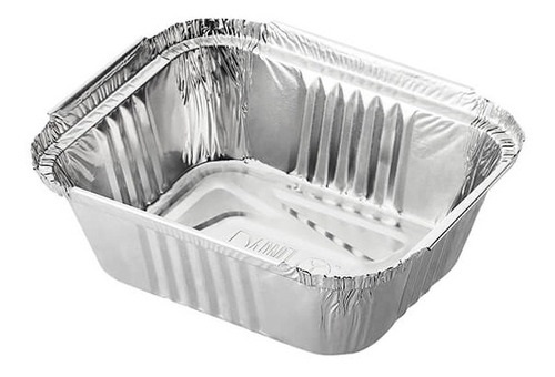 BANDEJA ALUMINIO 420 C/TAPA  X 20 UND