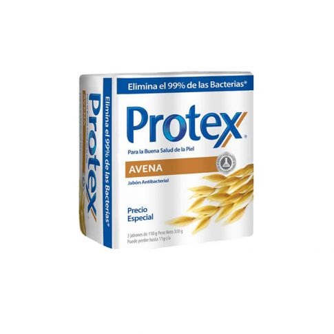 JABON PROTEX 110GR X3UND AVENA