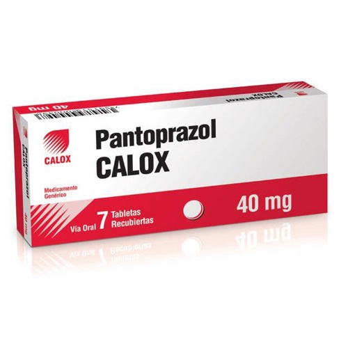 PANTOPRAZOL 40MG X 7TABLETAS CALOX