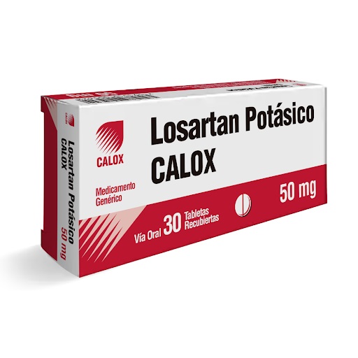LOSARTAN POTASICO 50MG X 30TAB CALOX