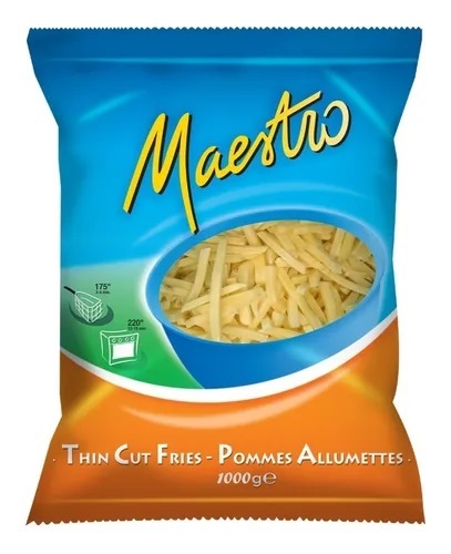 PAPAS FRITAS MAESTRO 1KG CONGELADAS