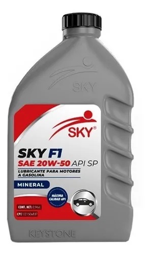 ACEITE MINERAL 20W50 SKY  946ML SP