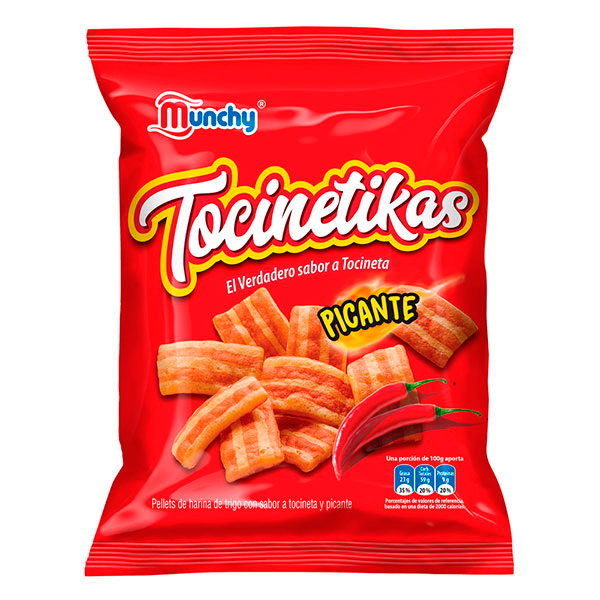 TOCINETIKAS MUNCHY 160GR PICANTE