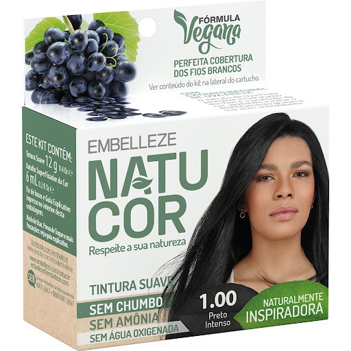 TINTE NATUCOR 1.00 NEGRO