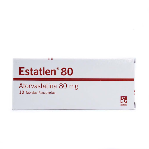 ESTATLEN 80MG X 10TAB ATORVASTATINA MEYER
