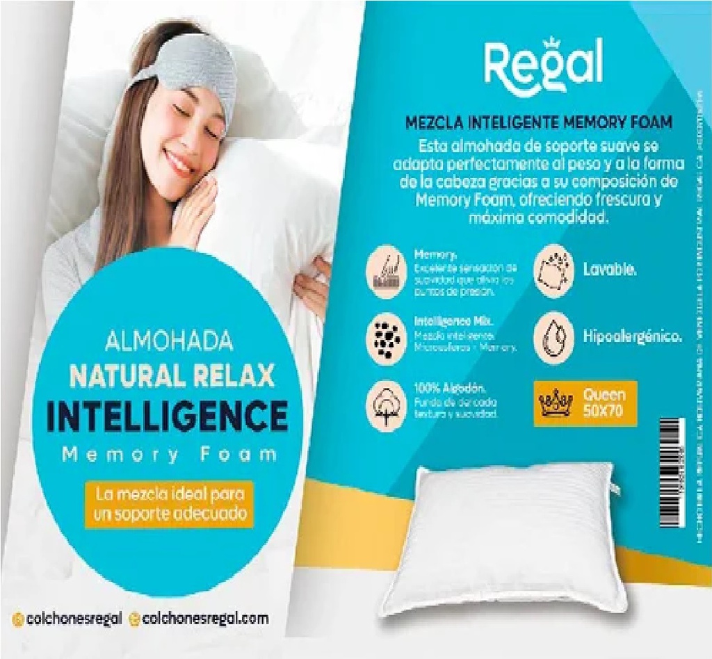 ALMOHADA REGAL NATURAL INTELLIGENCE