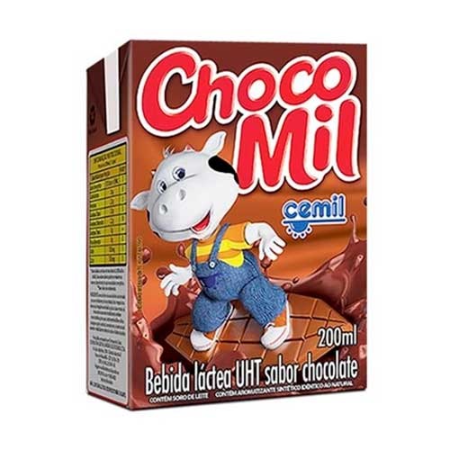 BEBIDA ACHOCOLATADA CHOCOMIL 200ML