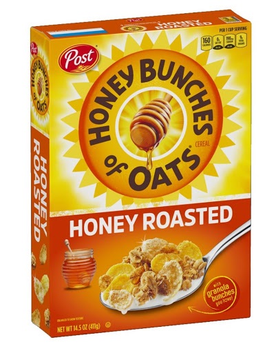 CEREAL POST 340GR HONEY BUNCHES OF OATS