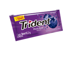 CHICLETS TRIDENT X UND MORA**