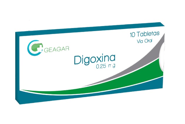 DIGOXINA 0,25MG X 10 TABLETAS GEAGAR