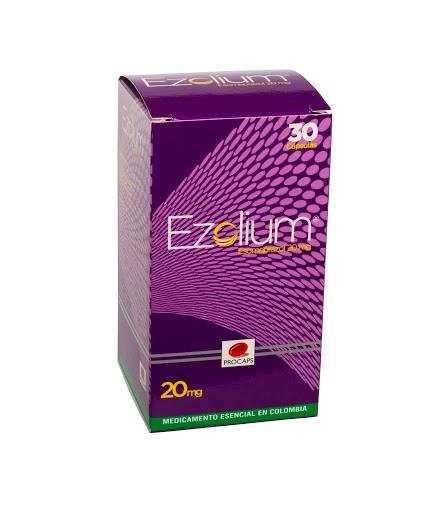 EZOLIUM ESOMEPRAZOL 20MG X 30CAPS VIVAX