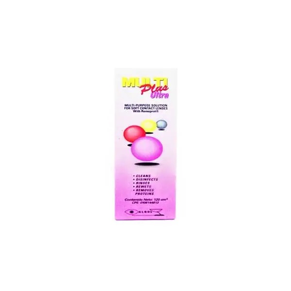 MULTIPLUS ULTRA SOLUC PARA LENTES DE CONTACTO 120ML ALGOL
