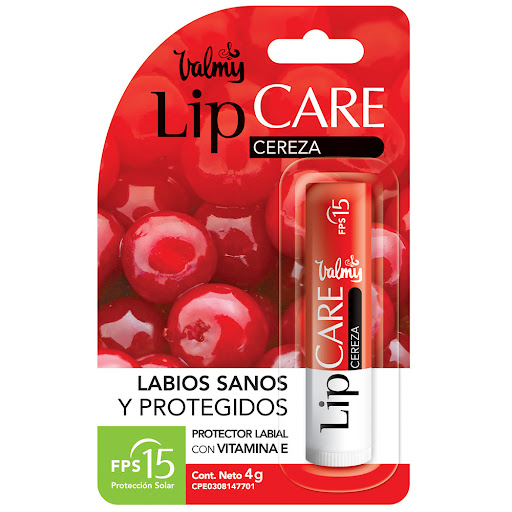 BARRA LABIAL VALMY 4GR BLIST 01 CEREZA