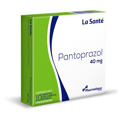 PANTOPRAZOL 40MG X 10 TABLETAS LA SANTE
