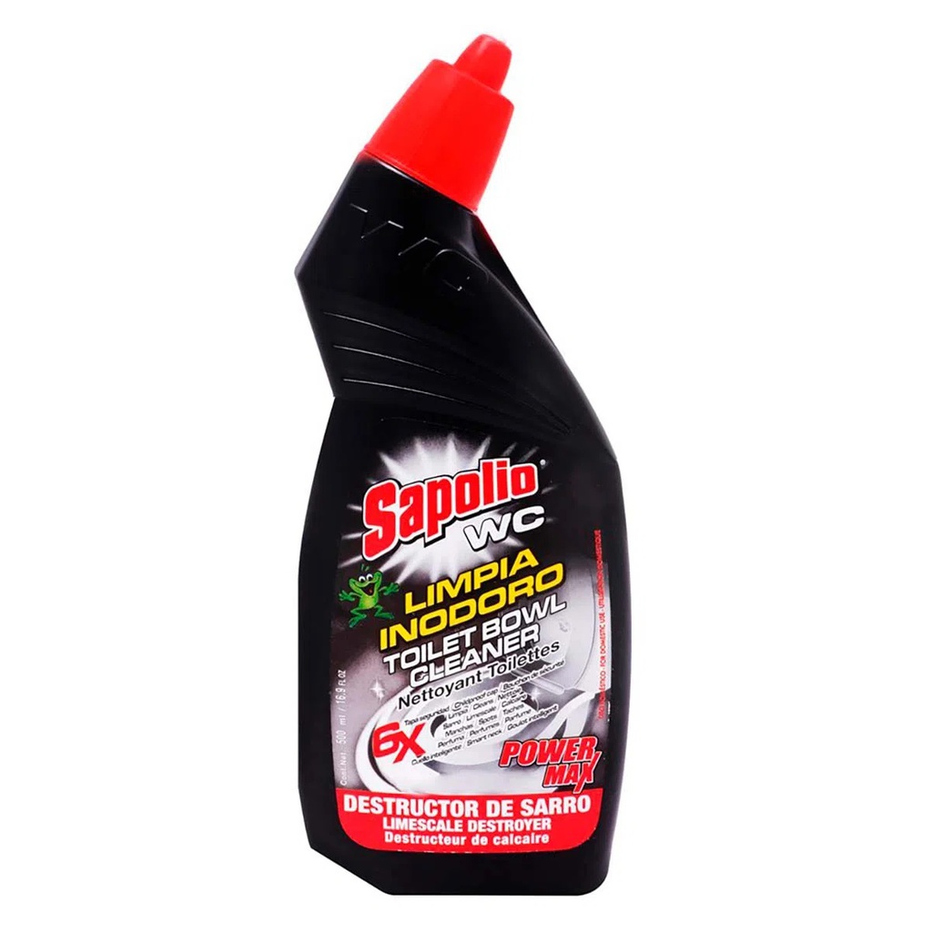 LIMPIADOR SAPOLIO 500ML WC POWER MAX