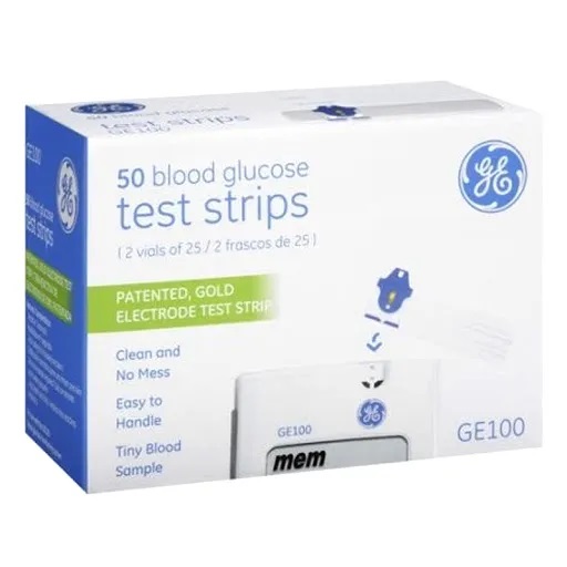 TIRAS REACTIVAS P/GLUCOMETRO 2 VIAS DOLLY