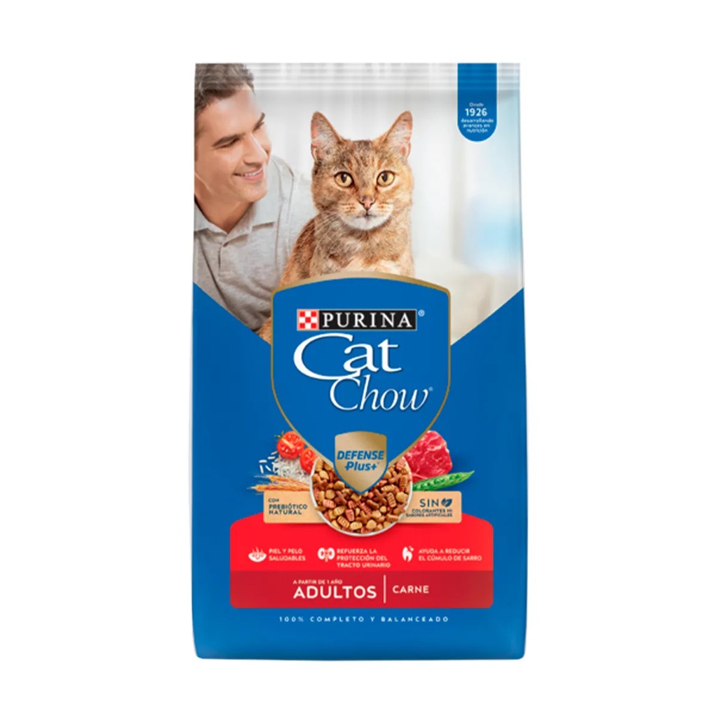 ALIMENTO P/GATO CAT CHOW 500GR ADULTO CARNE