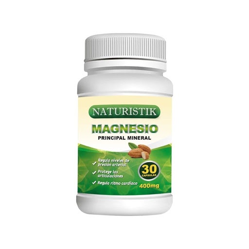 MAGNESIO 400MG X 30 CAPSULAS NATURISTIK