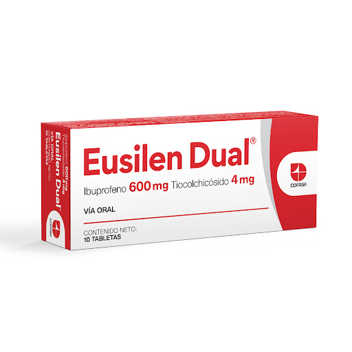 EUSILEN DUAL 600MG 4 MG X 10 TAB COFASA