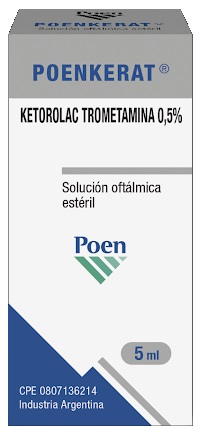 POENKERAT SOLUC OFTALMICA 0,5% x 5 ML POEN