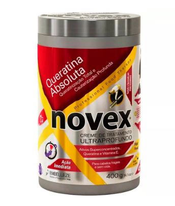 TRATAMIENTO CAPILAR NOVEX 400GR QUERATINA ABSOL