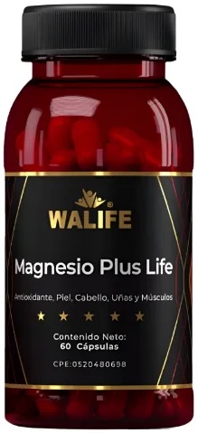 MAGNESIO LIFE 60CAPSULAS WALIFE